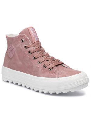 Sneakers con motivo a stelle Big Star Shoes rosa