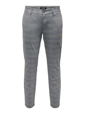 Hlače chino Only & Sons modra