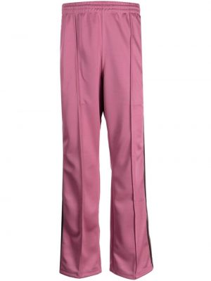 Rovné kalhoty Needles růžové