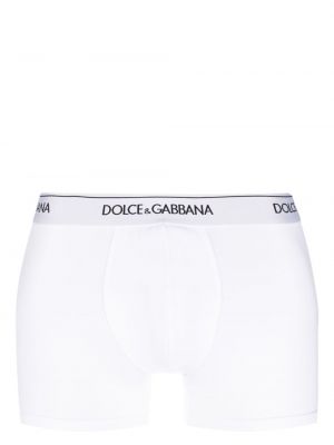 Slips en coton Dolce & Gabbana blanc