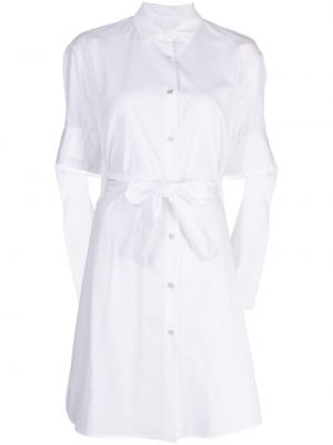 Памучна рокля Jnby бяло