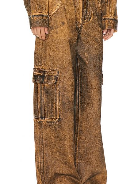 Pantalones cargo H:ours marrón