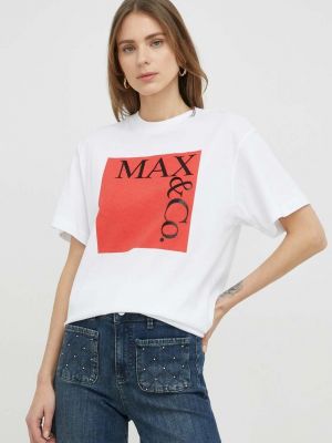 MAX&Co. pamut póló fehér Max&co.
