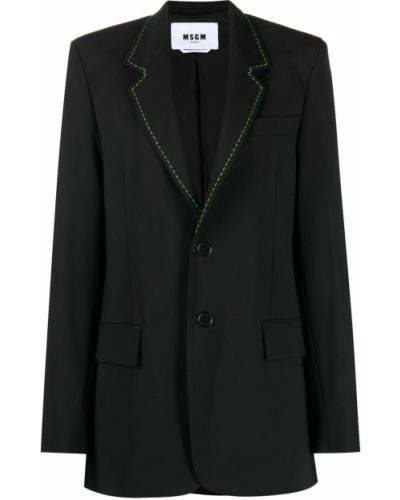 Lang blazer Msgm svart