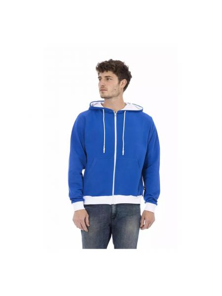 Woll hoodie Baldinini blau