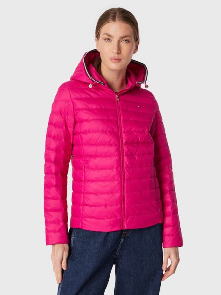 Kurtka puchowa Essential WW0WW30842 Różowy Regular Fit Tommy Hilfiger