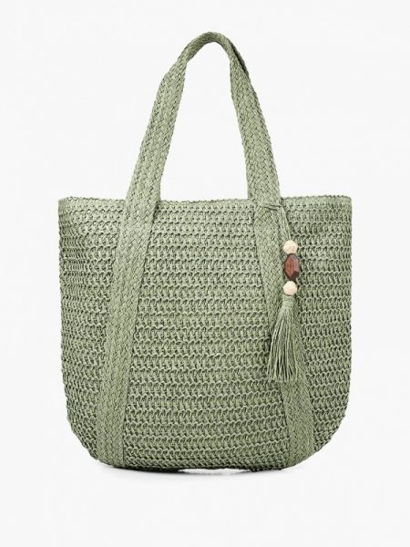 Пляжная сумка Dispacci зеленая