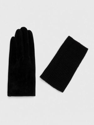 Rękawiczki zamszowe Medicine czarne