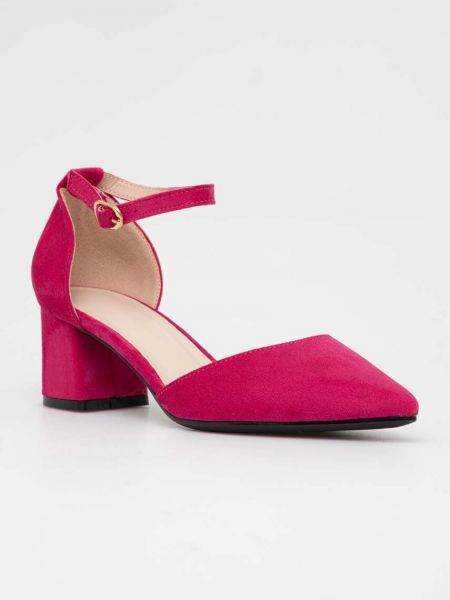 Pantofi cu toc cu toc Answear Lab roz