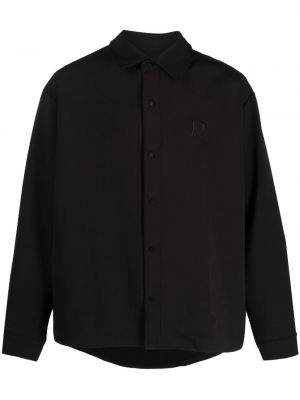 Košeľa s výšivkou Represent čierna
