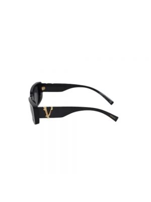 Okulary przeciwsłoneczne Versace Pre-owned czarne
