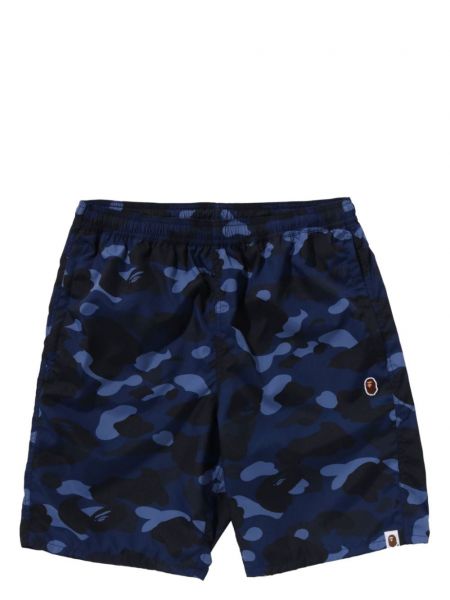 Terepmintás rövidnadrág A Bathing Ape® kék