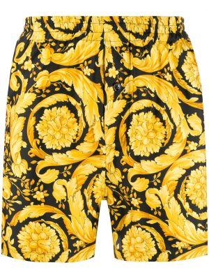Pyjama à imprimé Versace jaune