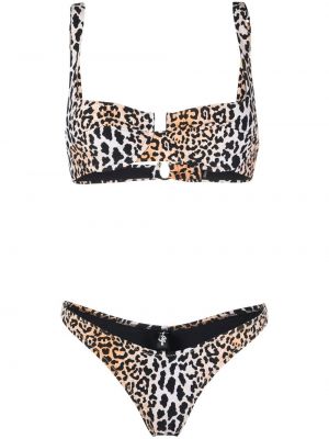 Leopard trykt bikini Reina Olga