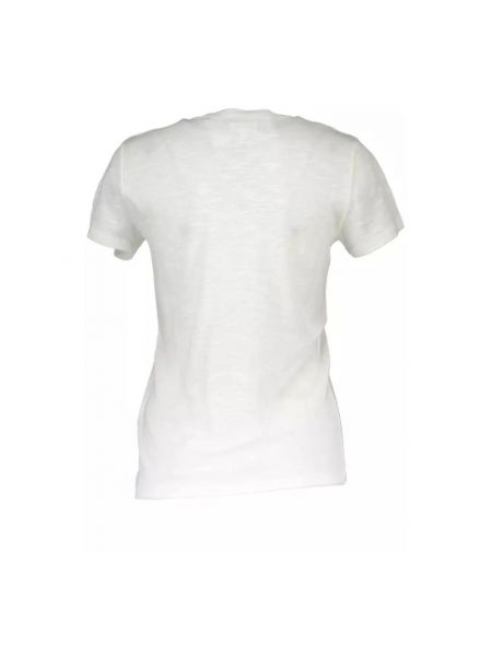 Camiseta de algodón Gant blanco