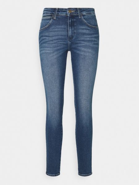 Niebieskie jeansy skinny Wrangler