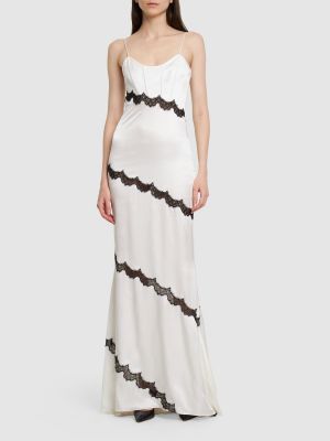 Večernja haljina Alessandra Rich bijela