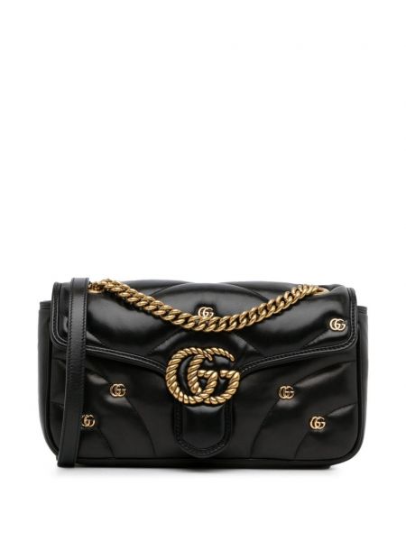 Mini taška Gucci Pre-owned čierna