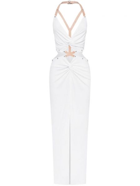 Φόρεμα με σκίσιμο Dion Lee λευκό