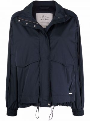 Парка с цип Woolrich синьо