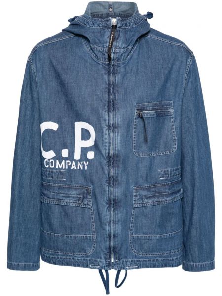 Veste en jean C.p. Company bleu