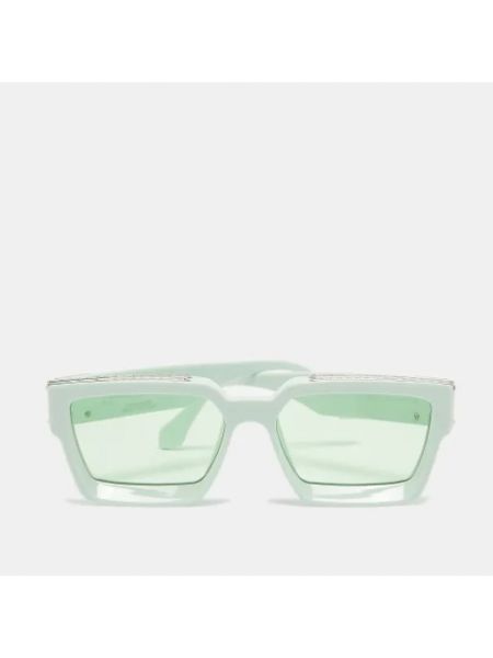 Okulary przeciwsłoneczne Louis Vuitton Vintage zielone