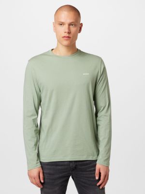 Tricou cu mânecă lungă Hugo verde