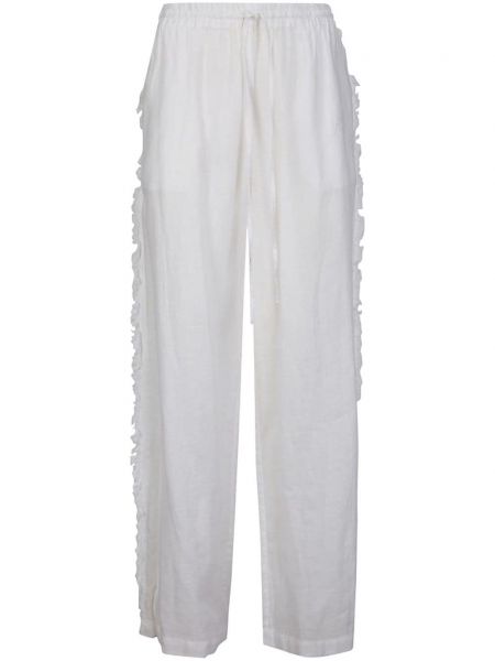 Pantalon en lin P.a.r.o.s.h. blanc