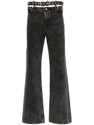 Straight leg jeans Y/project nero