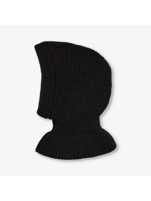 Шерстяная шапка Lemaire черная