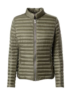 Nylónová priliehavá zimná bunda na zips Colmar - zelená