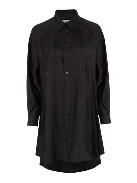 Платье-рубашка Mm6 Maison Margiela черное