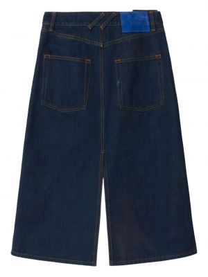 Spódnica jeansowa Burberry niebieska