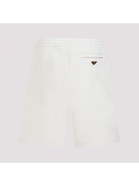 Pantalones cortos Prada blanco
