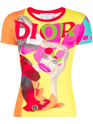 T-shirt con stampa Christian Dior
