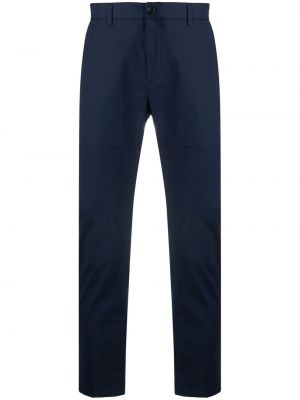 Modré slim fit rovné kalhoty Department 5