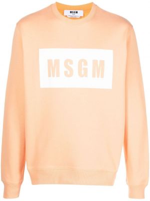 Sweatshirt Msgm orange