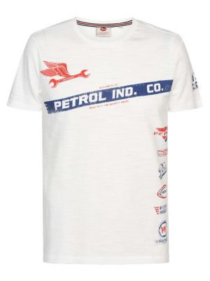 T-shirt Petrol Industries weiß