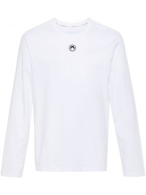 T-shirt Marine Serre blanc