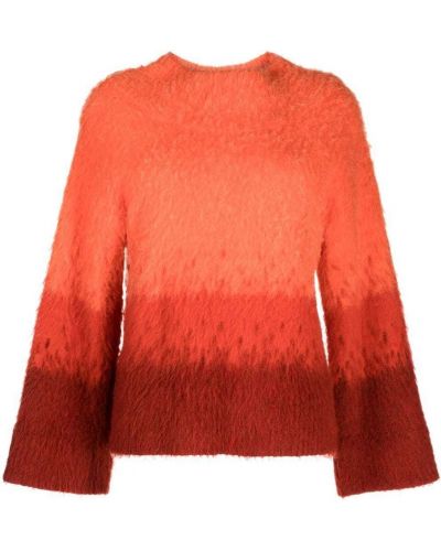 Пуловер с кръгло деколте Cult Gaia оранжево