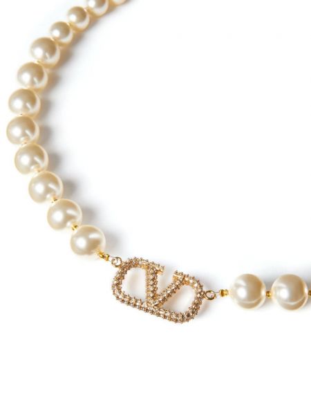 Kaklarota ar pērļu Valentino Garavani zelts