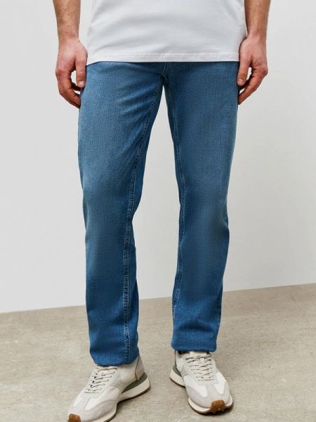 Прямые джинсы Baon синие