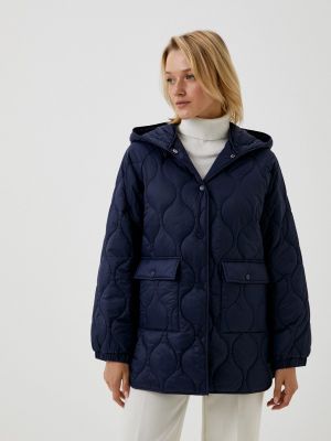 Утепленная демисезонная куртка Silvian Heach синяя