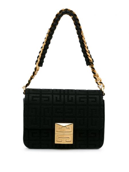 Τσάντα ώμου με κέντημα Givenchy Pre-owned μαύρο