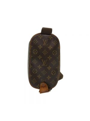 Cinturón con bolsillos Louis Vuitton Vintage marrón