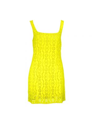 Sukienka bez rękawów Desigual żółta