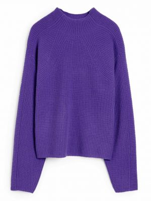 Фиолетовый свитер C&a