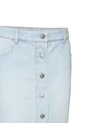 Bavlněné džínová sukně Isabel Marant