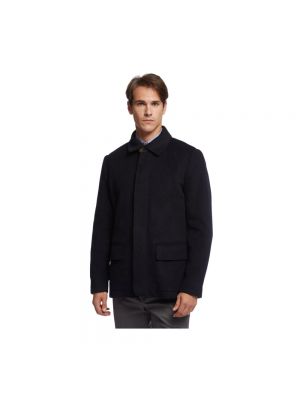 Manteau en laine Brooks Brothers bleu