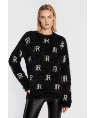 John Richmond Sweater RWA22285MA Fekete Regular Fit
